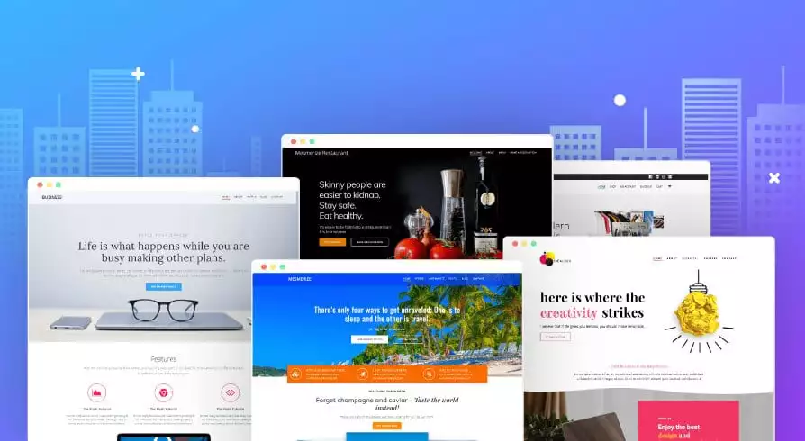 website hero